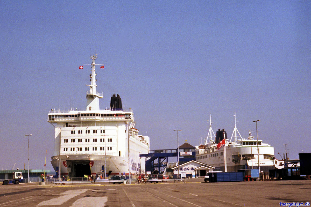 Stena Nautica og Danmark