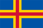 Ålandsøerne's flag