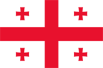 Georgien's flag