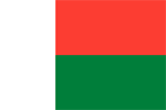 Madagaskar's flag